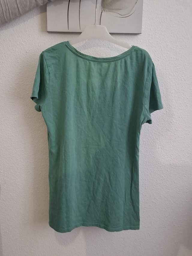 Camiseta Kiabi verde talla S