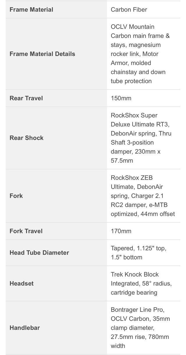Bicicleta Eléctrica Trek Rail 9.9 X01 AXS