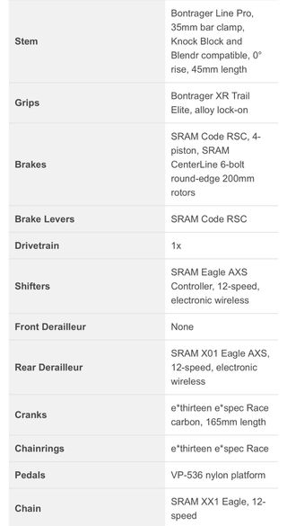 Bicicleta Eléctrica Trek Rail 9.9 X01 AXS