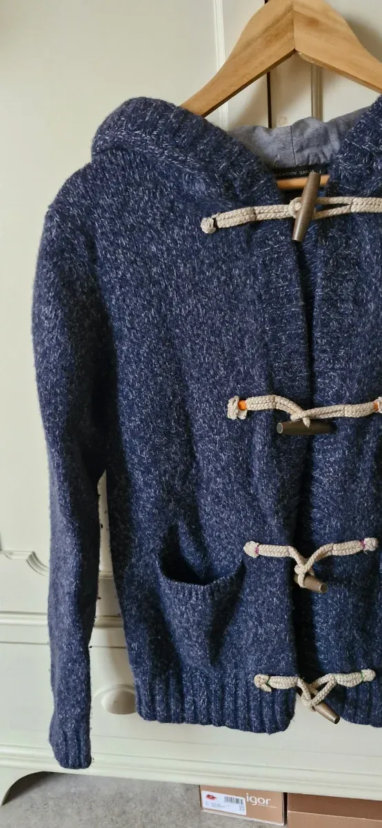 Cárdigan Purificación García azul