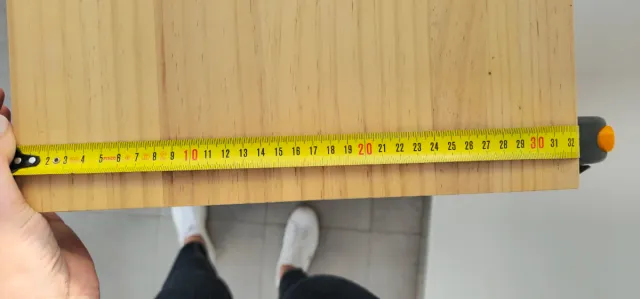 Botellero de madera para 20 botellas. Mudanza