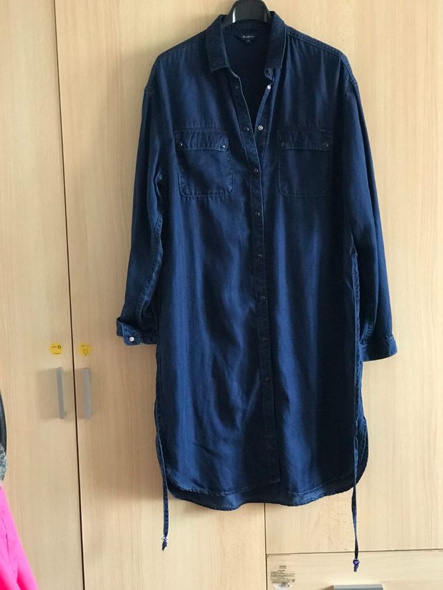 Vestido camisero Pepe Jeans azul Talla M