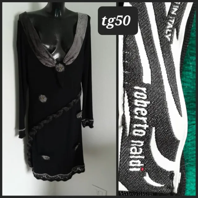 Abito Roberto Naldi Tg 50 Nero