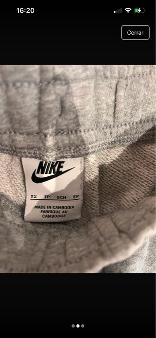 Pantalón de chándal Nike gris