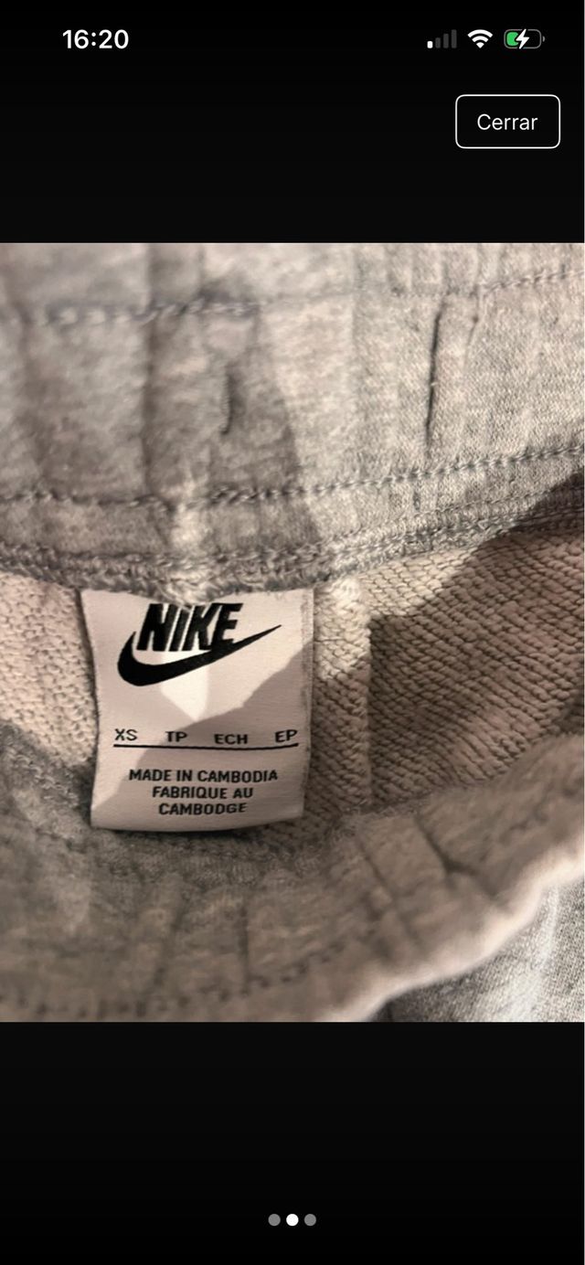 Pantalón de chándal Nike gris