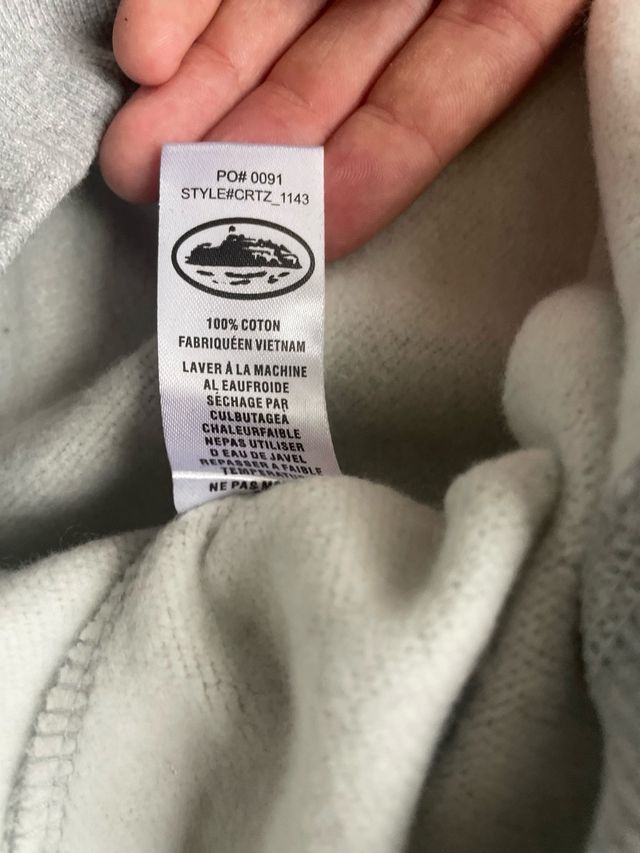 Sudadera Corteiz Gris talla S