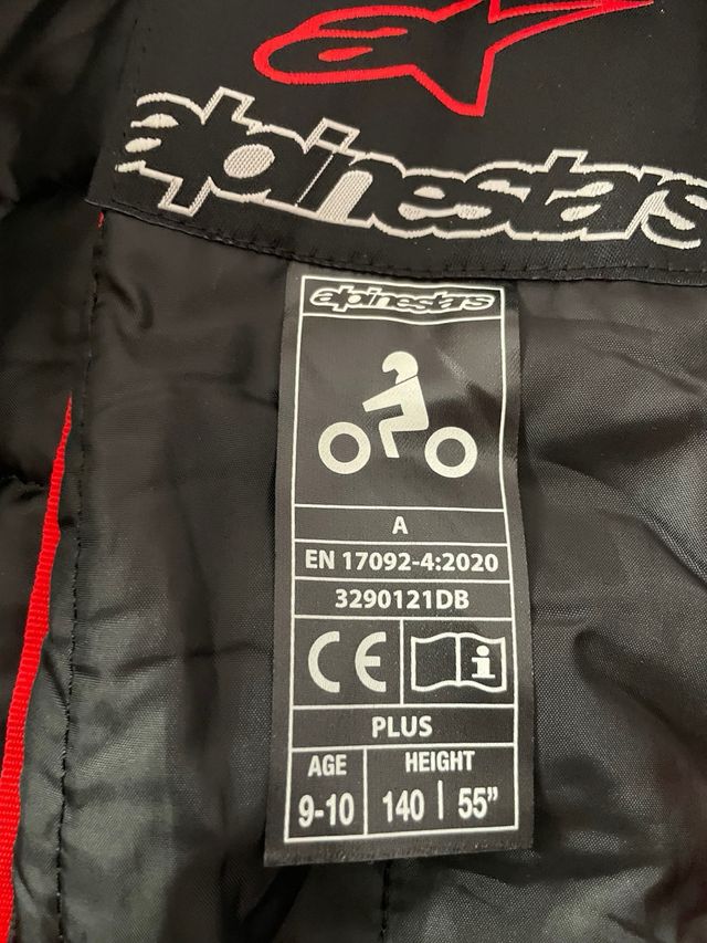 Chaqueta Moto Alpinestars Niñ@