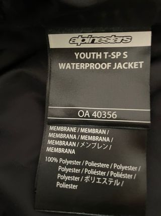 Chaqueta Moto Alpinestars Niñ@