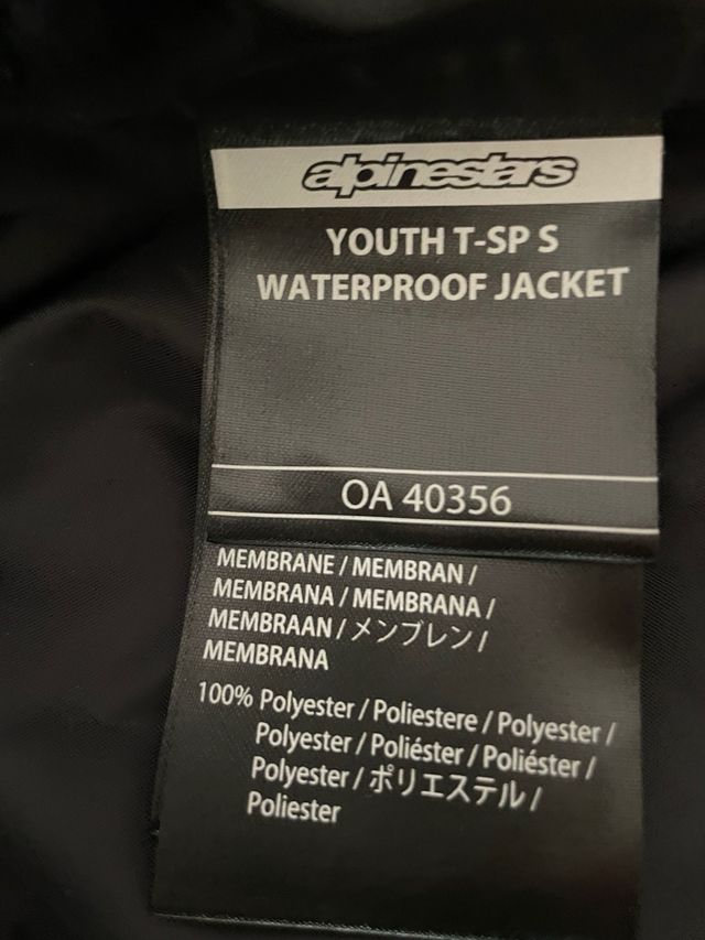 Chaqueta Moto Alpinestars Niñ@