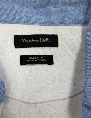 Polo Massimo Dutti Blanco