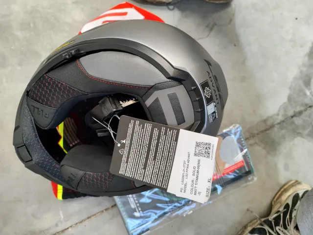 Casco LS2 Advant Matt Titanium XL