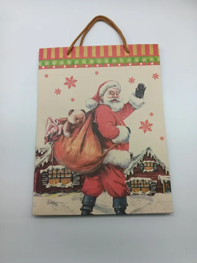 Bolsa de regalo Navidad Santa Claus
