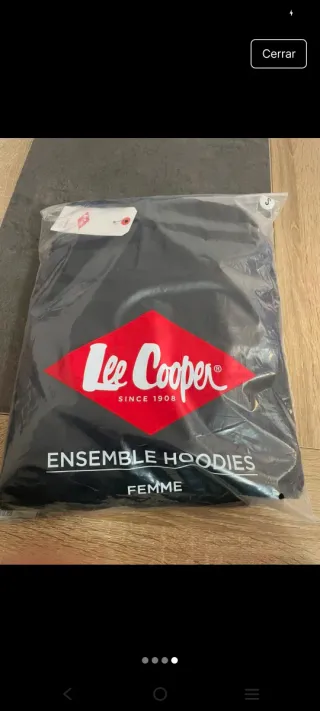 Chándal Lee Cooper Negro