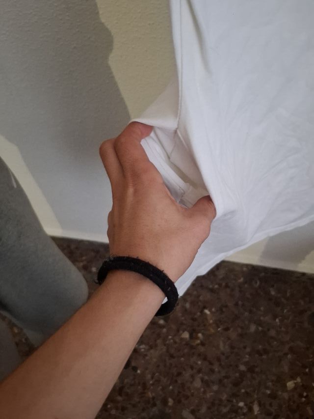 Vestido blanco con lentejuelas HAPPY