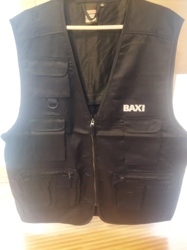 Chaleco Valento Negro Talla XL