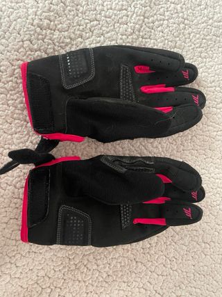 Guantes Moto SEVENTY Negro/Rosa