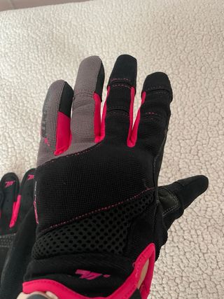 Guantes Moto SEVENTY Negro/Rosa