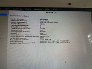 MacBook Air 13 2015 Plata