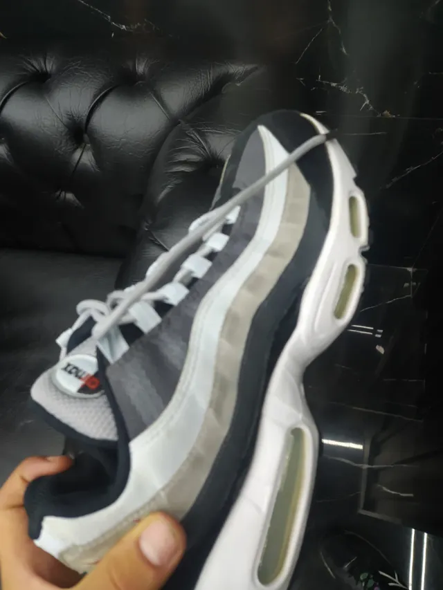 Nike Air Max 95 Originales Gris Blanco