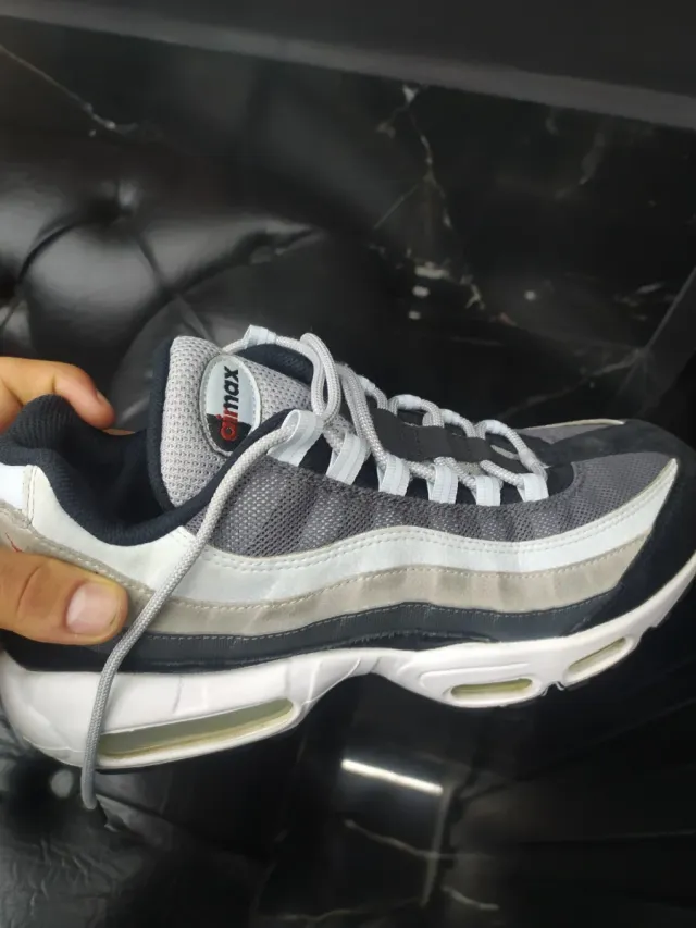 Nike Air Max 95 Originales Gris Blanco