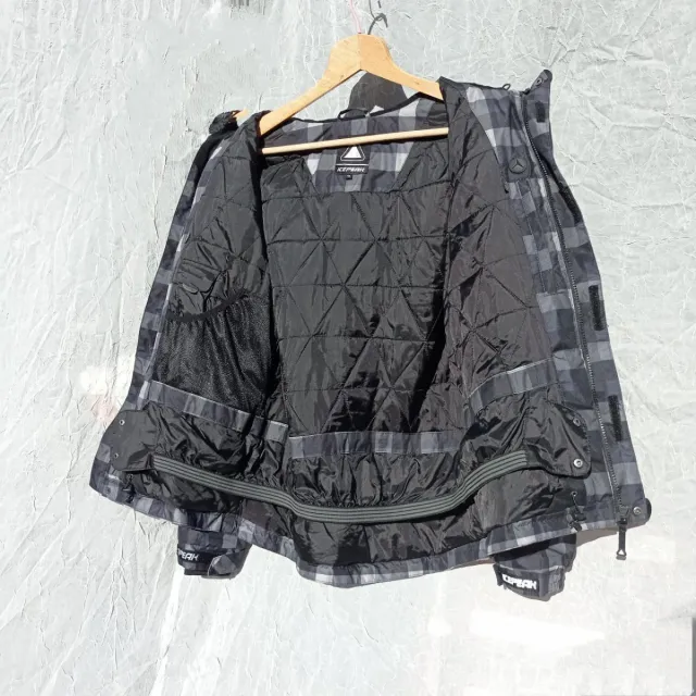Giacca tecnica sci ICEPEAK a quadri