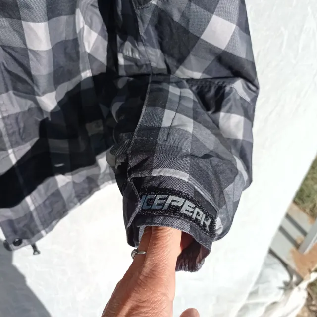 Giacca tecnica sci ICEPEAK a quadri