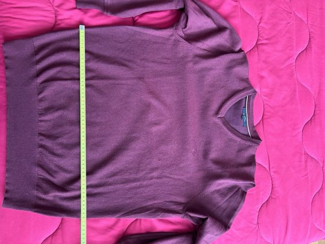 Jersey Boston Granate cuello pico