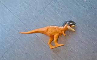 Dinosauro Jurassic World Arancione