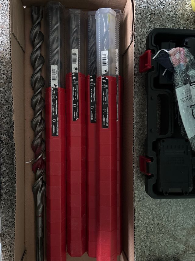 Punte Hilti diametro 25 - 32 mm