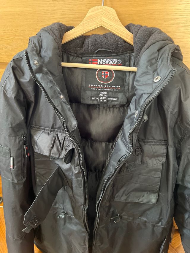 Anorak Geographical Norway Negro