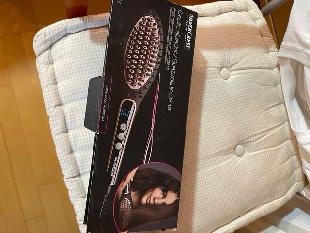 Cepillo Alisador SilverCrest Negro/Rosa