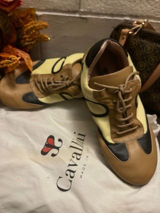 Sneakers Cavallini Marroni e Gialle