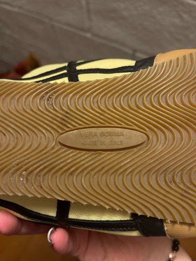 Sneakers Cavallini Marroni e Gialle