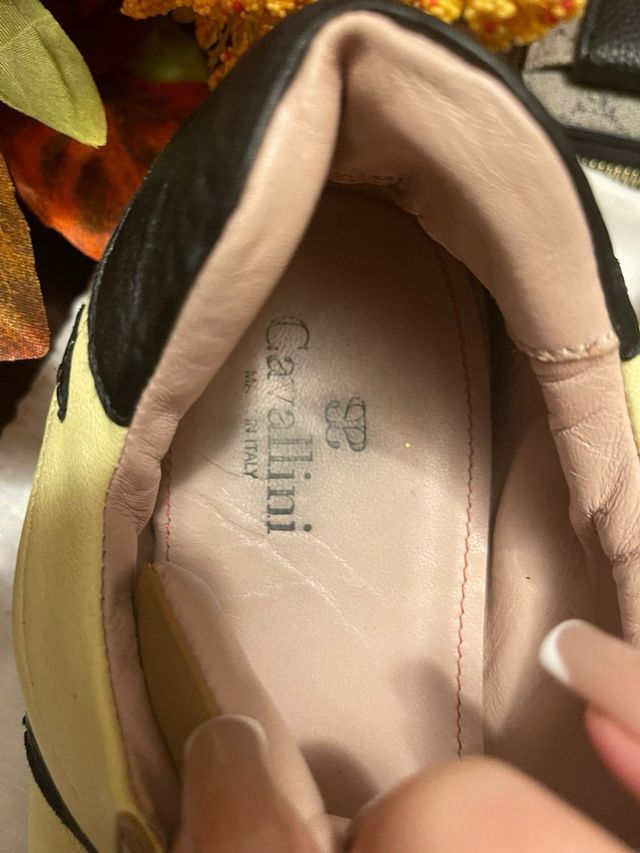 Sneakers Cavallini Marroni e Gialle