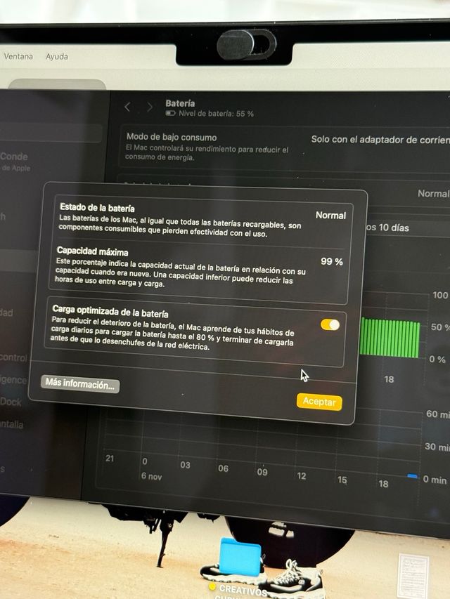 MacBook Air 13” M2 16/256GB Medianoche