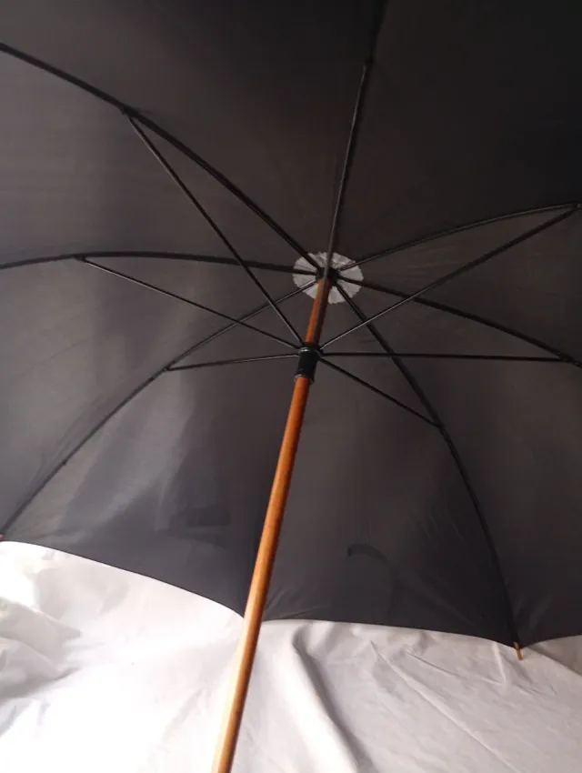 Paraguas caballero madera