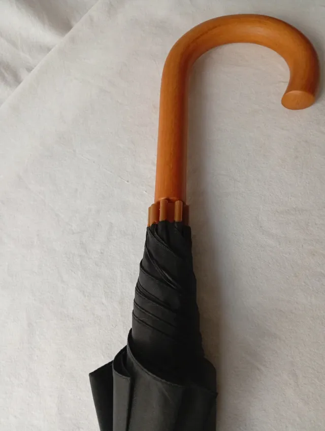 Paraguas caballero madera