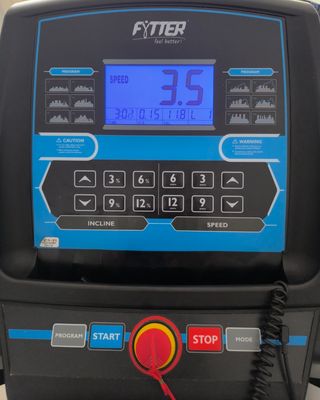 Cinta de correr con inclinación