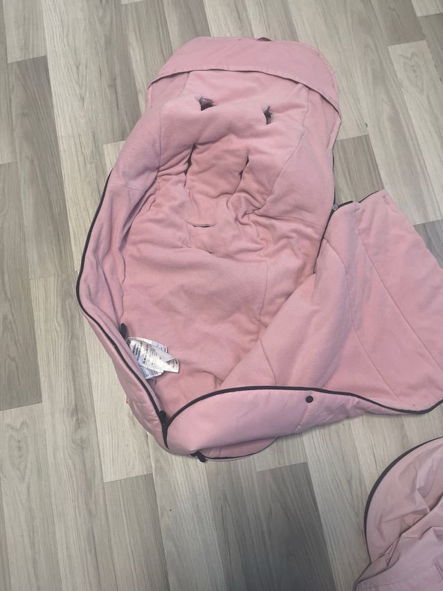 Saco Bugaboo bebé rosa