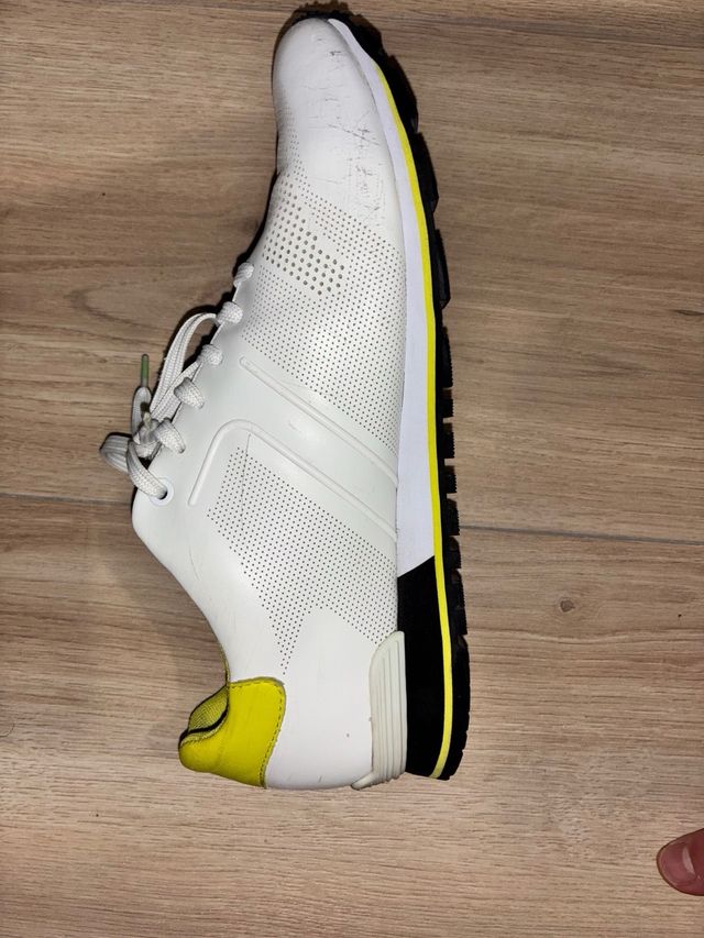 Zapatillas Hugo Boss Blancas y Amarillas