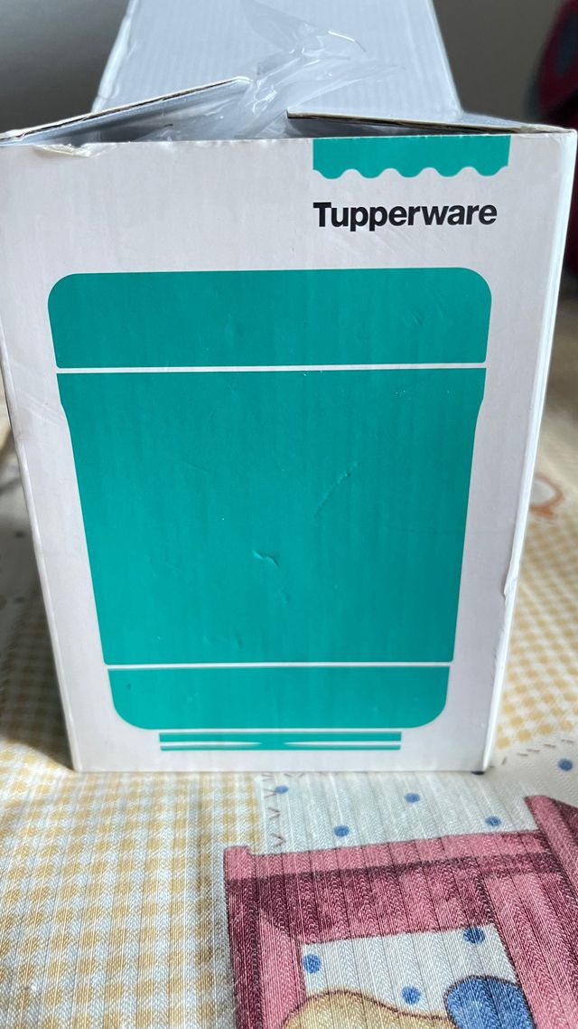 Termo Sólidos Tupperware Azul Metálico