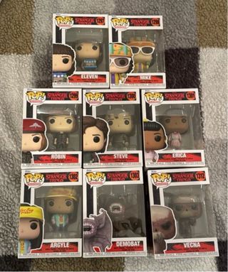Funko Pop Stranger Things Set 4 Pezzi