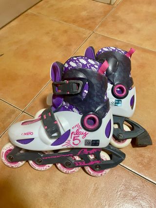 Patines en línea Oxelo talla 30-32 niña