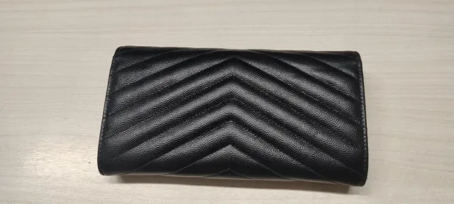 Portafoglio YSL grande nero