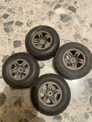 Juego 4 Ruedas Hobao 1/10 Short course Usadas