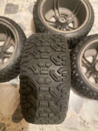 Juego 4 Ruedas Hobao 1/10 Short course Usadas