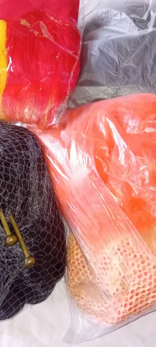 Lote 6 pelucas sintéticas unixes