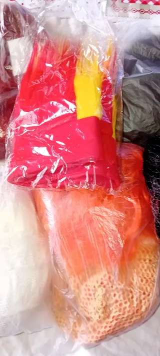 Lote 6 pelucas sintéticas unixes