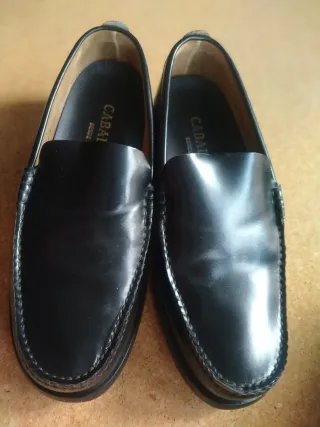 Zapatos artesanales negros n°40