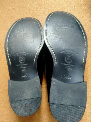 Zapatos artesanales negros n°40